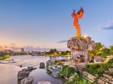 Keeper of the Plains in Wichita