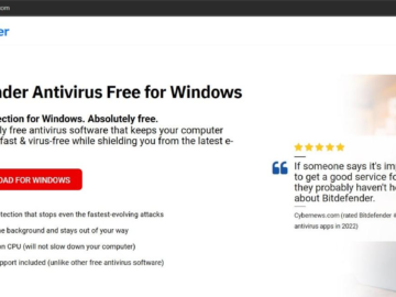 Fake AV websites used to distribute info-stealer malware