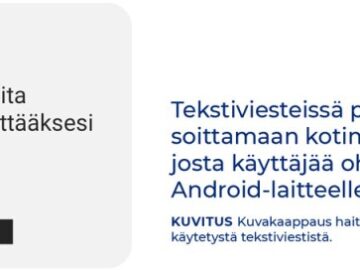 Finland Warns Of New Android Malware Campaign Finnish language smishing message, Android malware campaign