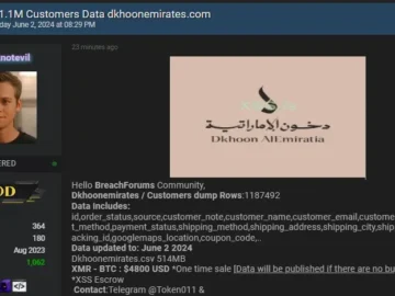 Alleged Dkhoon Emirates Data Breach: 1.1M Customers Affected Dkhoon Emirates Data Breach