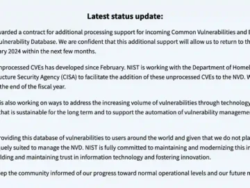 NIST Hires A Contractor To Tackle National Vulnerability Database Backlog National Vulnerability Database Backlog NIST CISA