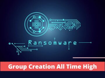 Ransomware Group Creation Touched Yearly All Time High