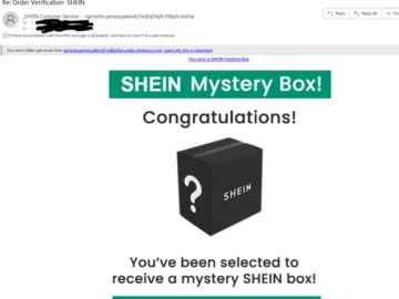 Spoofing Shein For Credential Harvesting Shein Example