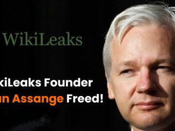 WikiLeaks Founder Released After 5 Years Julian Assange Freed: WikiLeaks Founder Released in Stunning Deal with U.S.