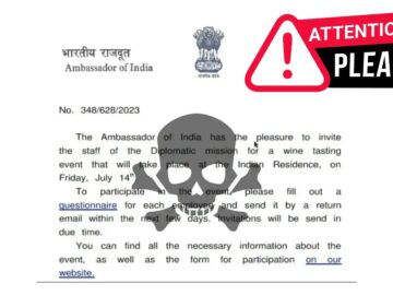 Wineloader Mimic As Ambassador Of India To Start The Infection Chain Wineloader Mimic As Ambassador Of India To Start The Infection Chain