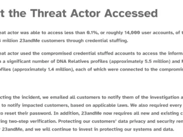 23andMe Settlement data breach 1