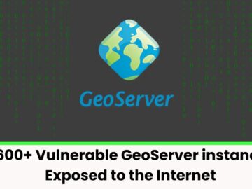 6600+ Vulnerable GeoServer instances Exposed to the Internet