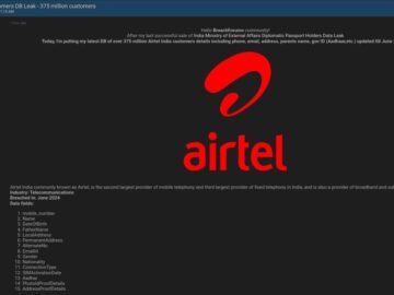 Airtel Data Breach