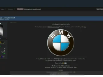 BMW Data Breach