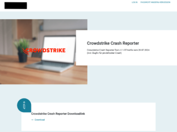 Fake Falcon crash reporter installer used to target German Crowdstrike users