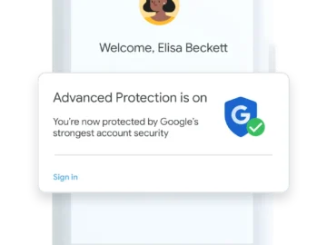 Google Passkey for Advanced Protection Program