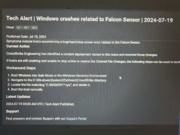 Windows BSOD Error and Crowdstrike Agent Glitch