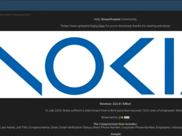 Nokia Data Breach