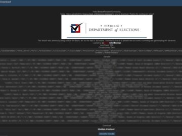 Virginia Department of Elections