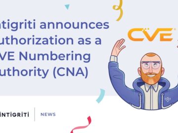 Intigriti announces authorization as a CVE Numbering Authority (CNA)