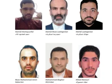 six Iranian hackers