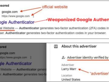 Weaponized Google Authenticator Via Google Ads Steals Sensitive Data Weaponized Google Authenticator