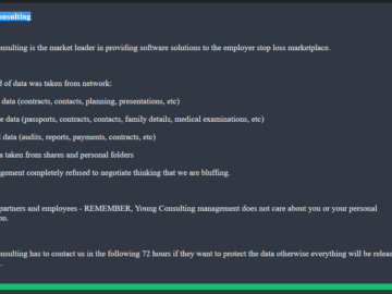 Young Consulting data breach impacts 954,177 individuals