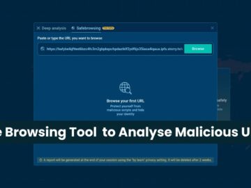A Tool to Analyse Any Suspicious Links in Safe Virtual Browser Safe Browsing