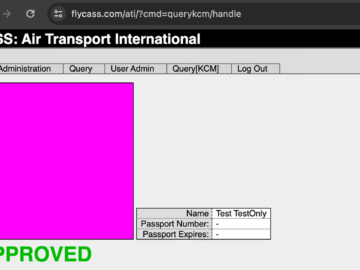 An air transport security system flaw allowed to bypass airport security screenings