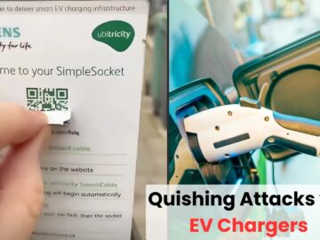 Electric vehicle (EV) Owners beware of Quishing Attacks via EV Chargers