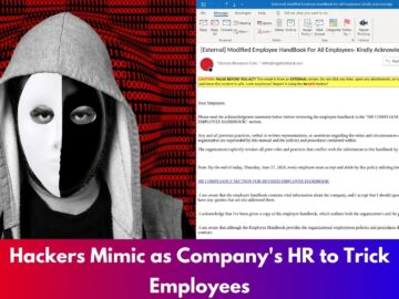 Hackers Mimic as Company's HR to Trick Employees