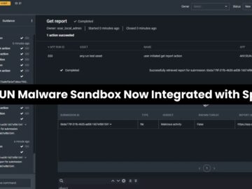 ANY.RUN Malware Sandbox with Splunk