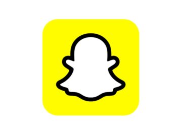 The snapchat logo