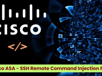 Critical Cisco ASA Flaw Allows SSH Remote Command Injection Cisco ASA Vulnerability  Remote Attacker Execute Commands As Root User