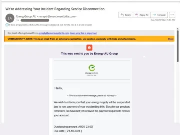 Phishers reach targets via Eventbrite services