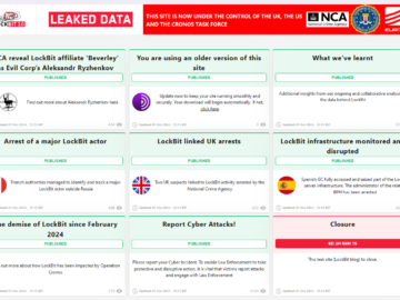 Police arrested four new individuals linked to the LockBit ransomware operation