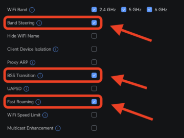 Fixing Ubiquiti WiFi Roaming