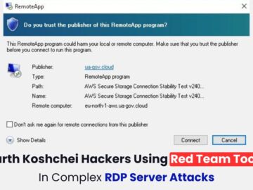 Earth Koshchei Hackers Using Red Team Tools To Attack RDP Servers