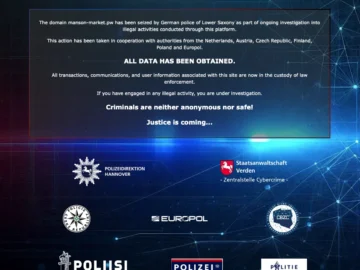 Law enforcement shuts down Manson Market cybercrime marketplace