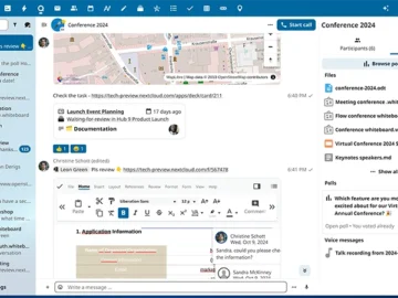 Nextcloud Talk: Open-source, GDPR-compliant alternative to Microsoft Teams