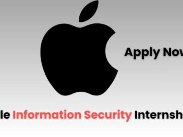 Apple Opens Applications for Information Security Internship