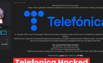 Attackers Allegedly Steal 2.3 GB Of Internal Data