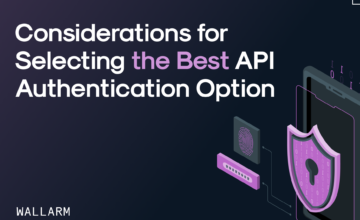 Considerations for Selecting the Best API Authentication Option