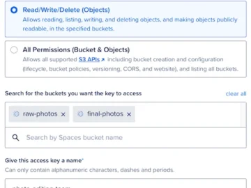 DigitalOcean Per-Bucket Access Keys boosts object storage security