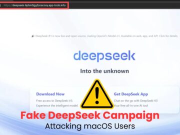 Fake DeepSeek Campaign Attacking macOS Users to Deliver Poseidon Malware