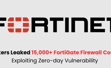 Hackers Released 15,000+ Unique Fortigate Firewall Configs