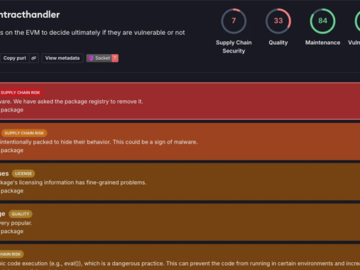 Malicious Obfuscated NPM Package Disguised as an Ethereum Tool Deploys Quasar RAT