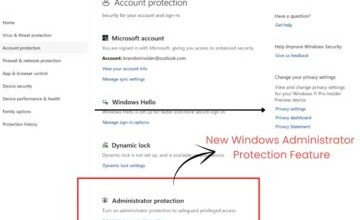 Microsoft Enables New Administrator Protection Feature in Windows Security Settings