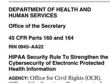 New HIPAA Security Rule Would Boost Healthcare Cybersecurity