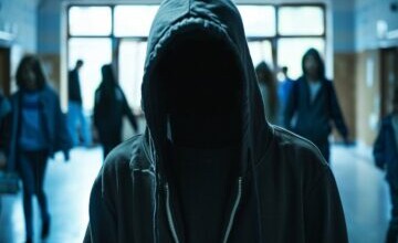 Hacker in a school