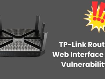 TP-Link Router Web Interface XSS Vulnerability