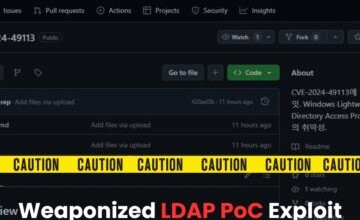 Weaponized LDAP PoC Exploit Installing Information-Stealing Malware