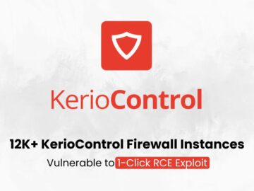 12K+ KerioControl Firewall Instances Vulnerable to 1-Click RCE Exploit